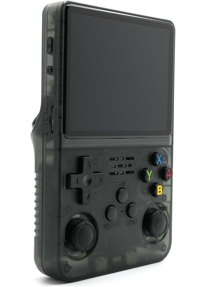 Ретро консоль R36S Grey игровая приставка (10000 игр) Data Frog (354224359)