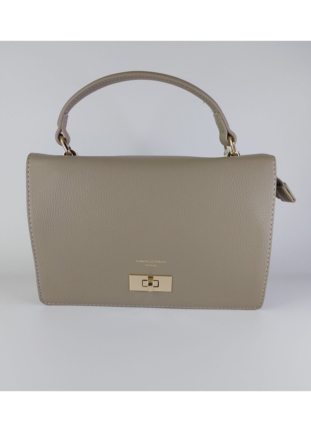 Жіноча сумка клатч на три відділення чорна David Jones (354333323)