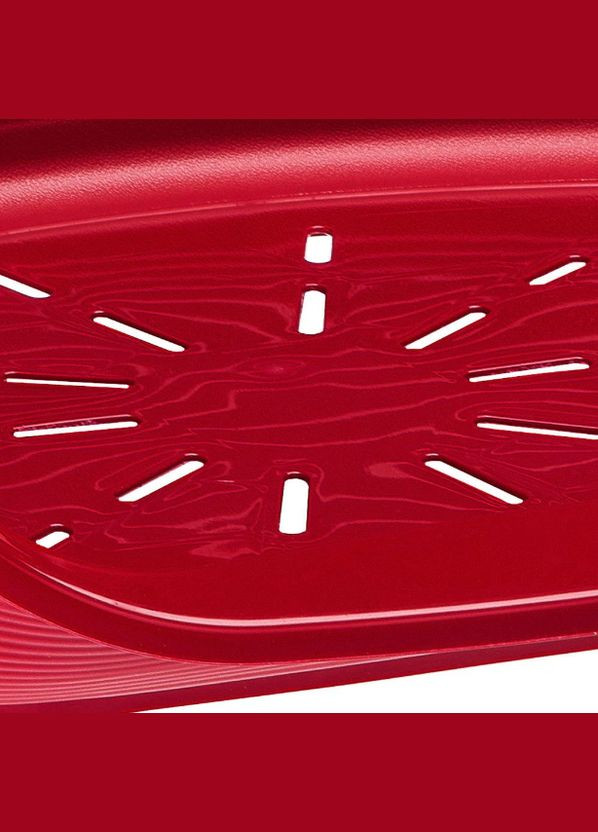 Пластиковий лежак для собак та котів Siesta Deluxe 6 бордовий 70.5х52х23.5 см 70206929 Ferplast (269341726)