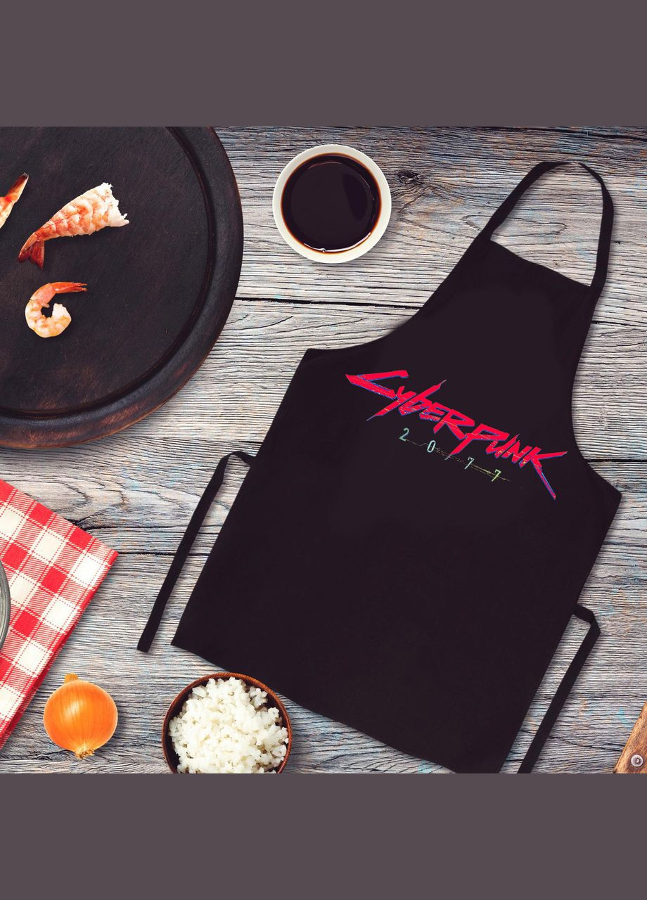 Фартук с принтом "Cyberpunk (надпись)" Кавун (316113061)