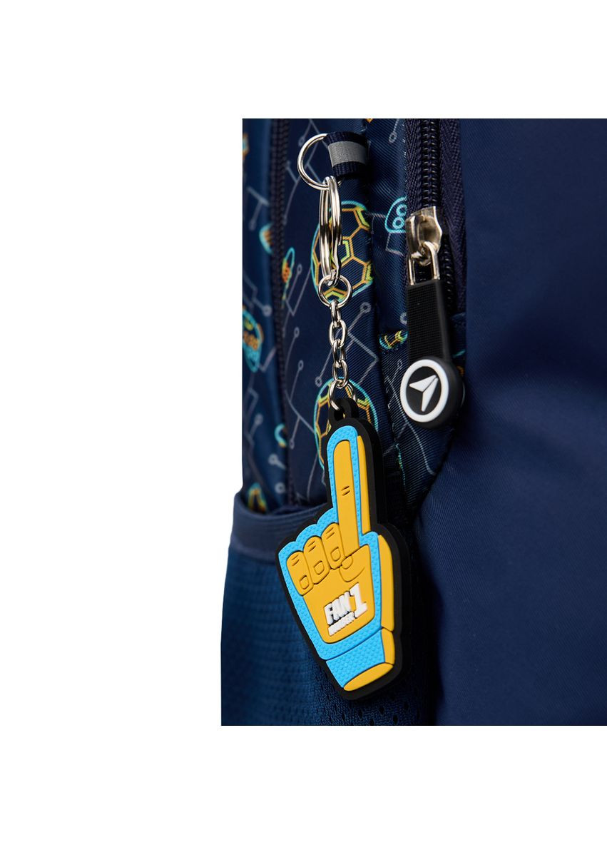 Рюкзак школьный S-52 Ergo Football Gamer 36х28х13 см Разноцветный (559891) Yes (353747603)