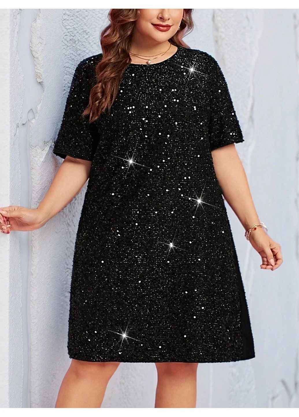 Чорна сукня SHEIN