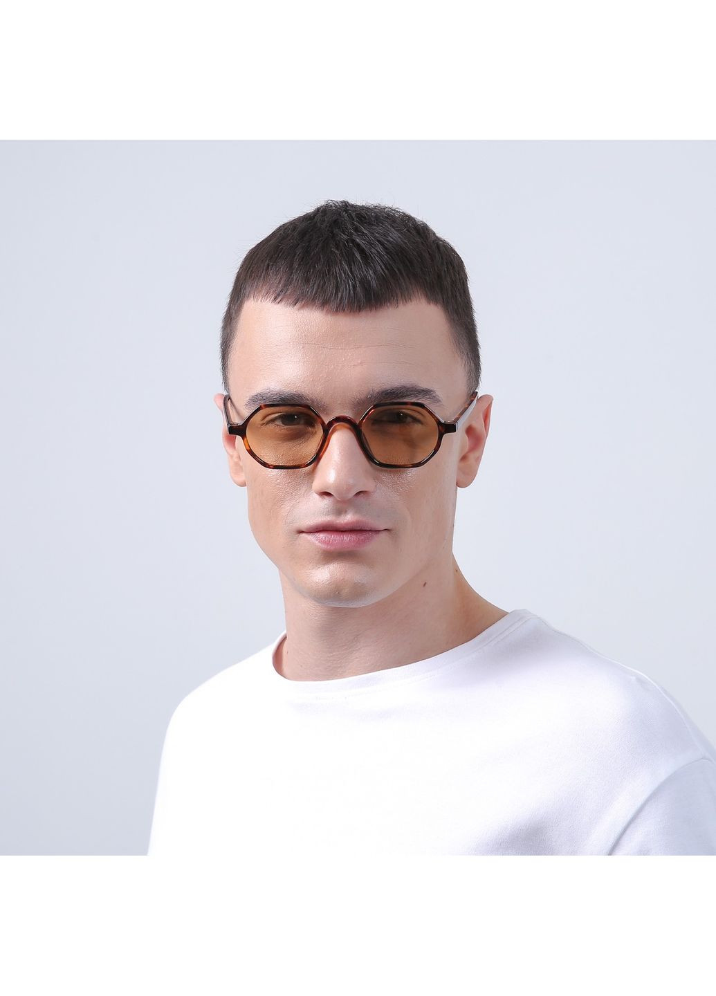 Сонцезахисні окуляри з поляризацією Геометрія чоловічі 723-115 LuckyLOOK 723-115М (322855498)