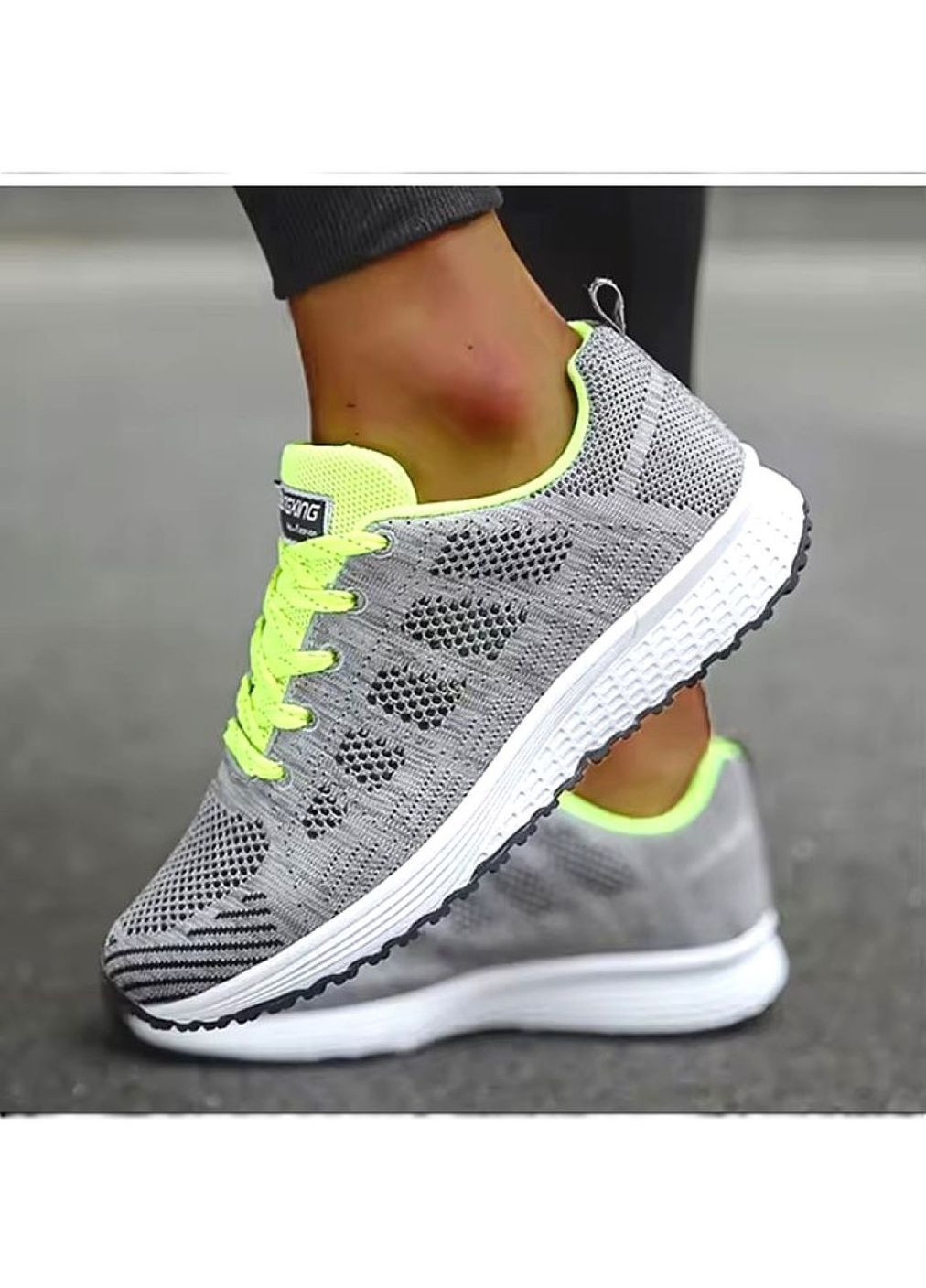 Темно-сірі літні кросівки літні No Brand