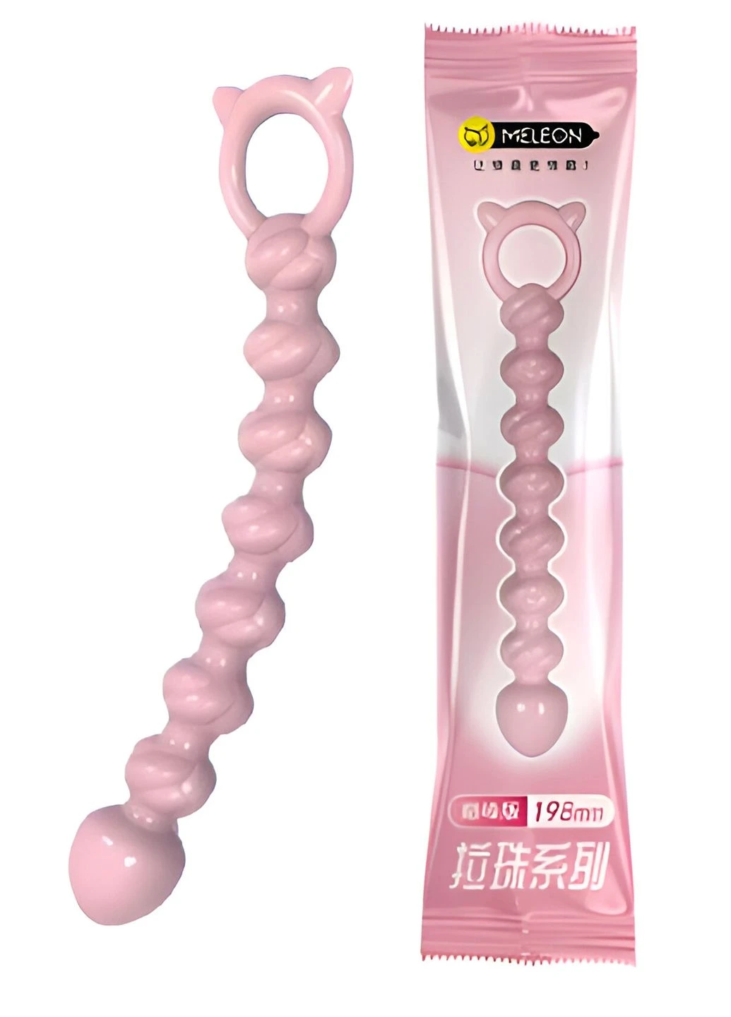 Анальні намисто рожевого кольору Anal Beads Meleon (382955073)