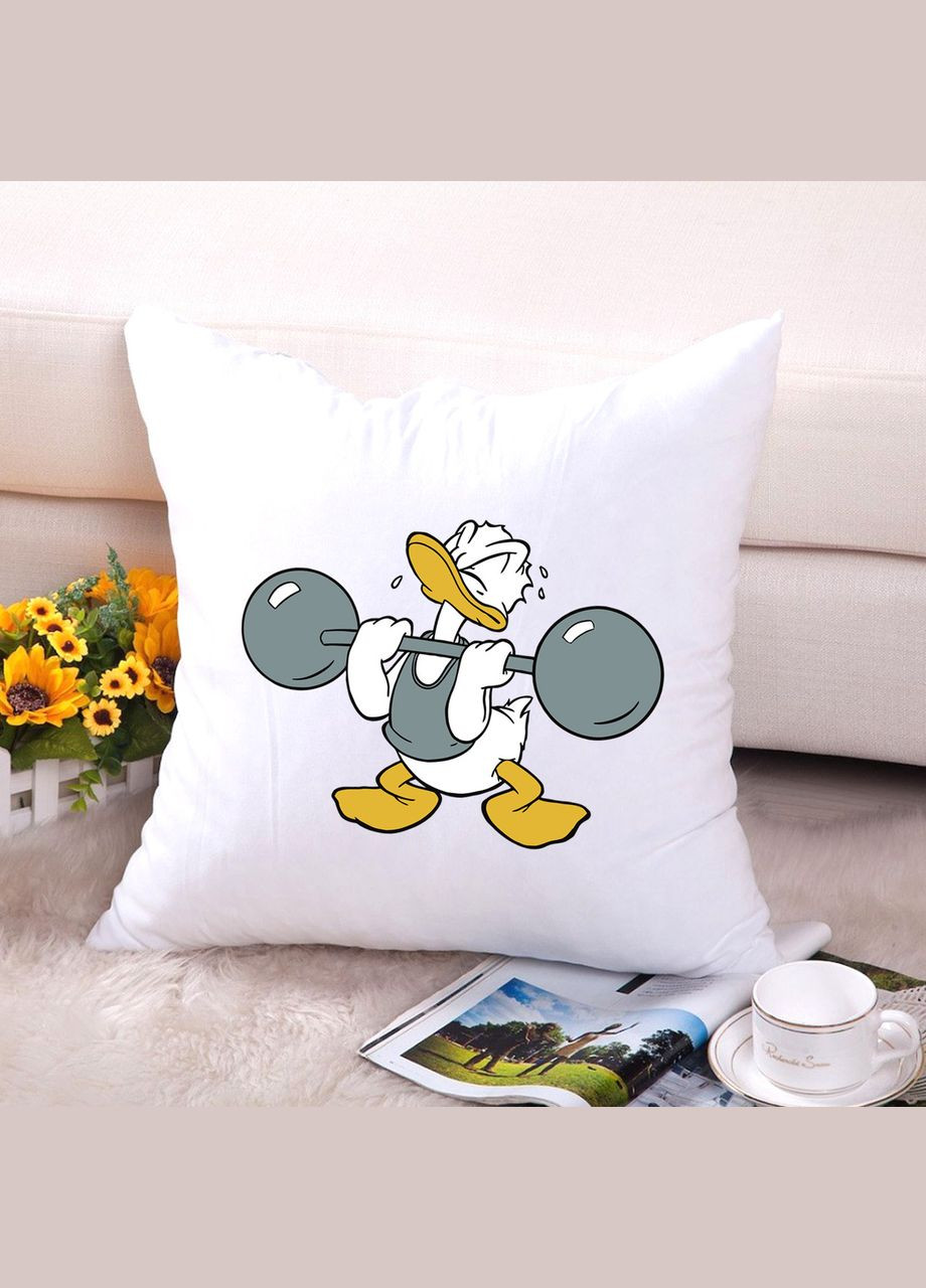 Декоративна подушка з принтом "Дональд Дак" Push IT Кавун (316095913)