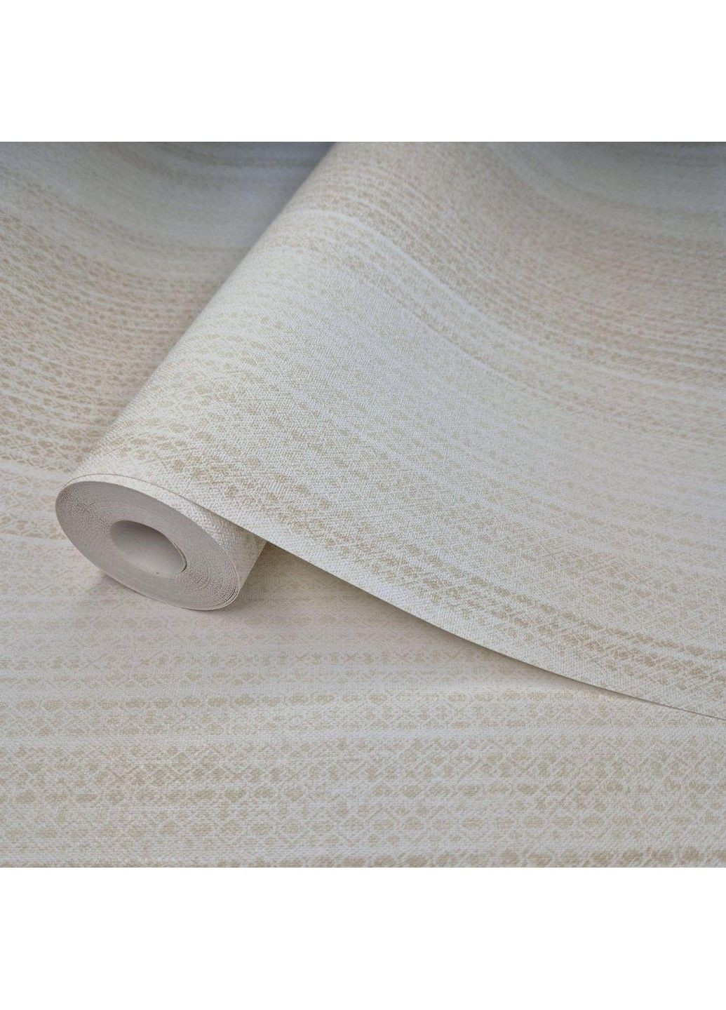 Обои виниловые 10.05 × 1.06 м 32357, бежевые в полоску для спальни, гостиной, кабинета MARBURG (351382512)