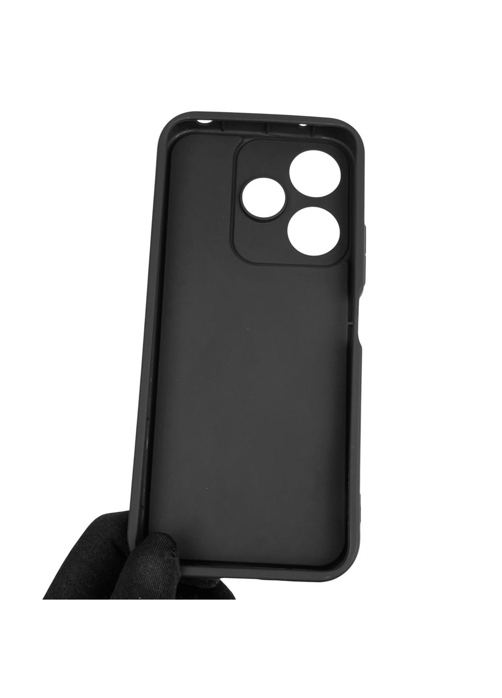 Чехол силиконовый Soft Touch с 3D принтом Майнкрафт для Poco M6 4G черный (Полная защита камеры) Xiaomi (373425072)