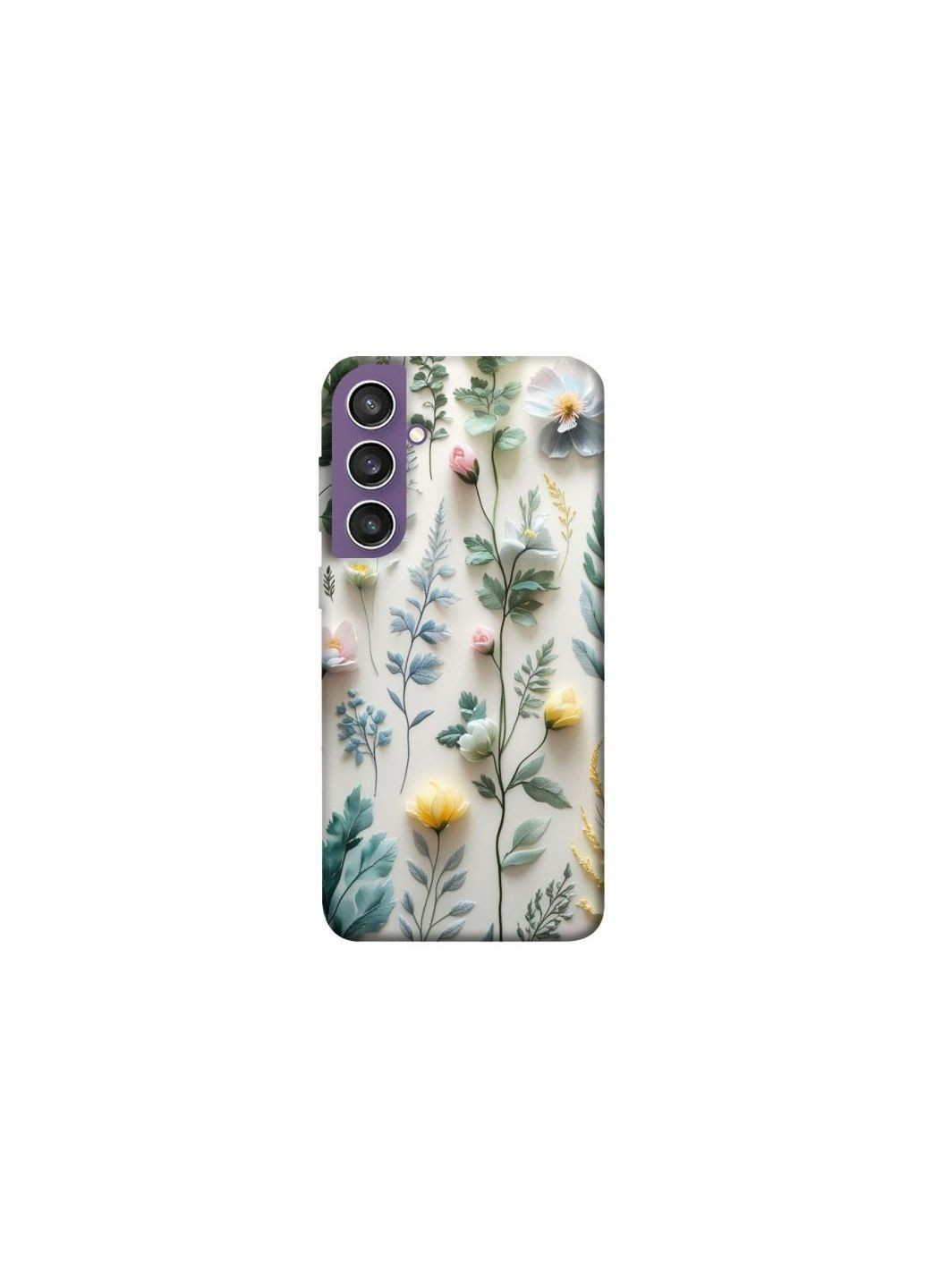 Чохол на Samsung Galaxy S23 FE Floral design ver.4 Frontalka (361321262)