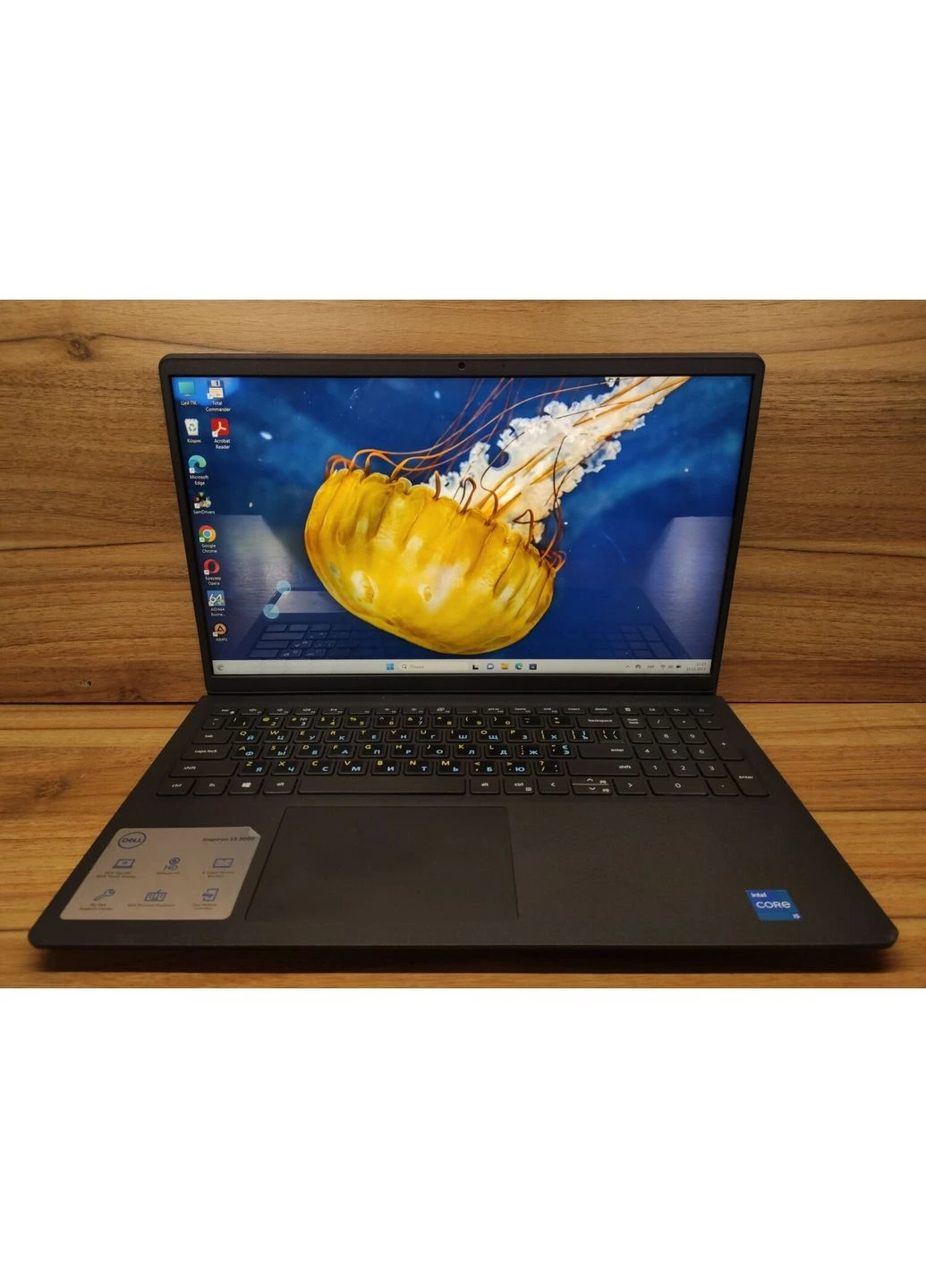 Ноутбук Б-клас Inspiron 15-3511 / 15.6" (1920x1080) IPS / Intel Core i5-1135G7 (4 (8) ядра по 2.4 - 4.2 GHz) / 16 GB DDR4 / 512 Dell (398130984)