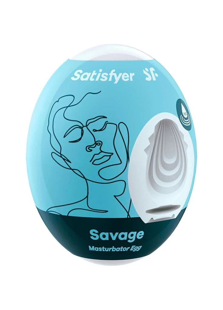 Мастурбатор-яйце Masturbator Egg Savage (SO5524) [96194] Satisfyer (400891905)