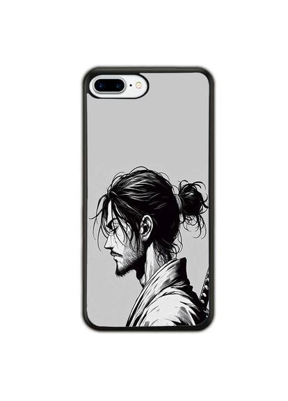 Чехол для Apple Iphone 8 Plus Черный No Brand (302218747)