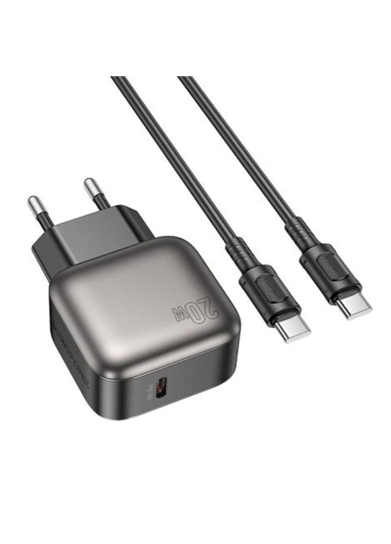 МЗП BAS53A Absolute PD20W (1USB-C) + Type-C to Type-C Borofone (313236229)