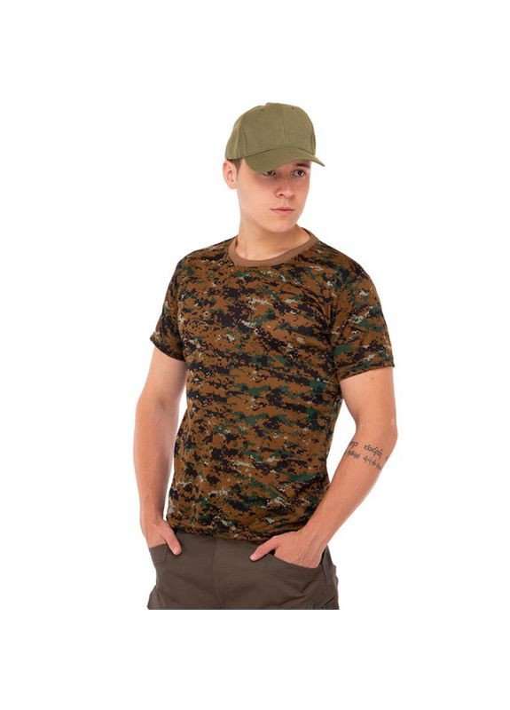 Комбинированная футболка тактическая ty-9184 камуфляж surpat (06508240) FDSO