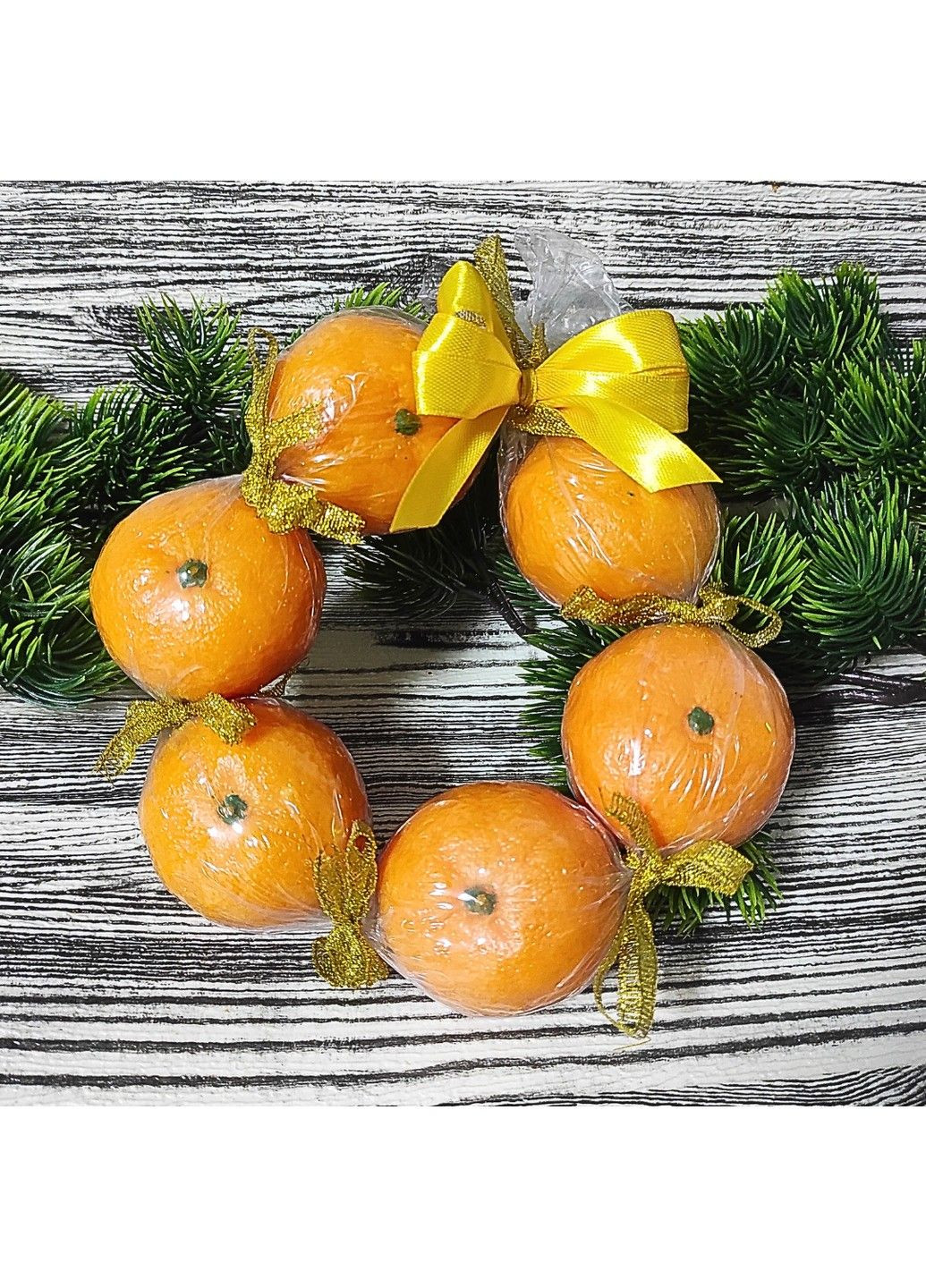 Мыло ручной работы Веночек из мандарин (MS-00727) Bila Lileya (308861631)