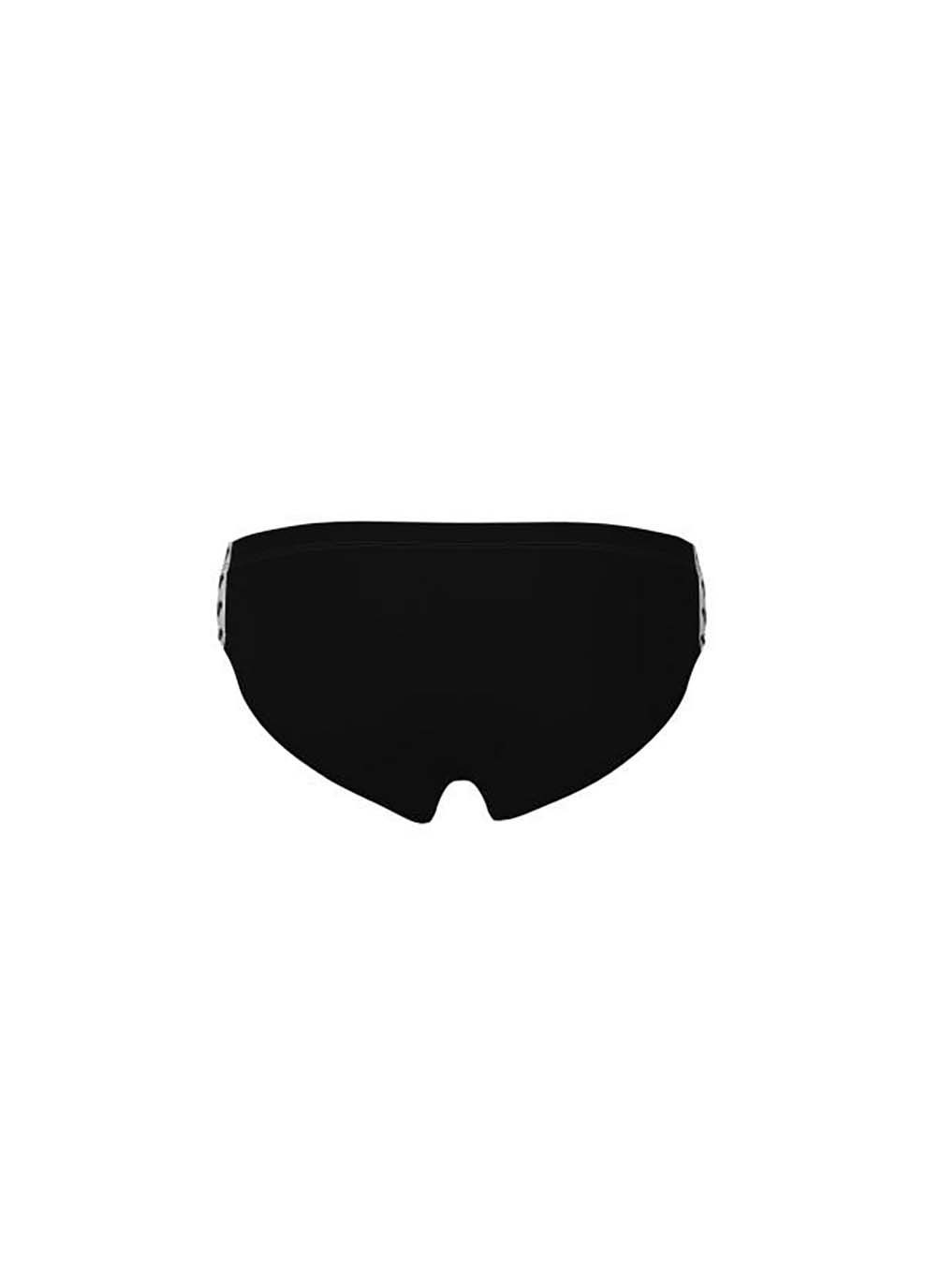 Мужские черные мужские плавки-слипы icons swim briefs solid черный Arena