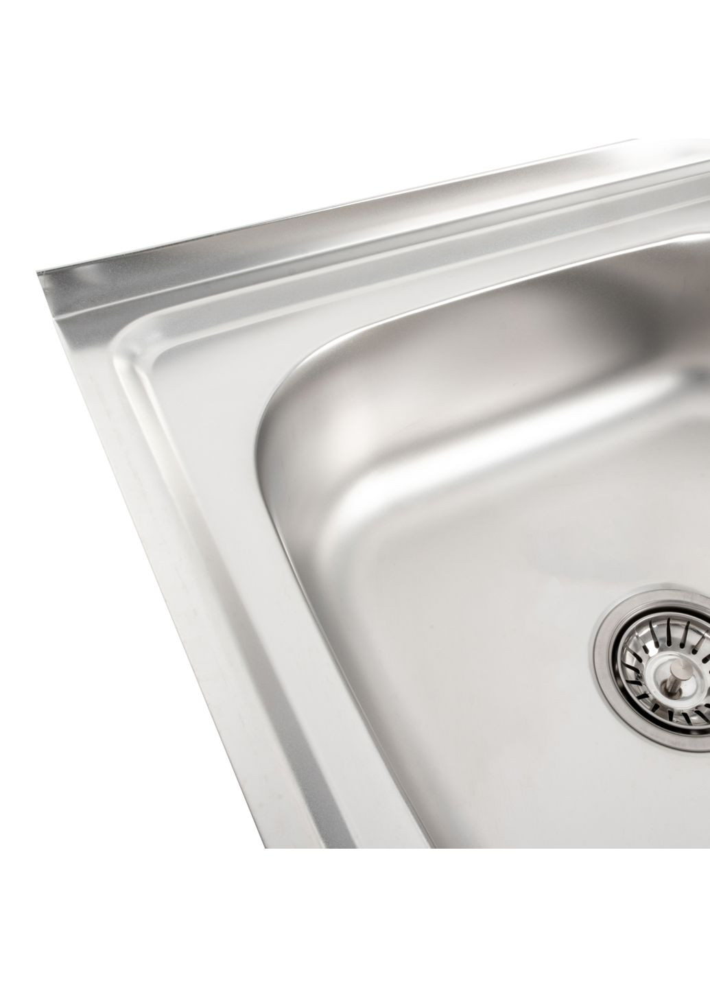 Кухонна мийка з нержавіючої сталі САТИН 6050 L (0,7/160 мм) Platinum (269795663)