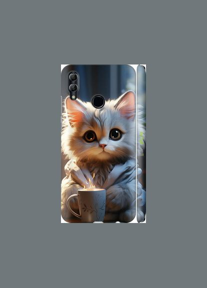 Чохол на Huawei Honor 10 Lite Білий кіт "5646m-1618-2448" Endorphone (348081381)