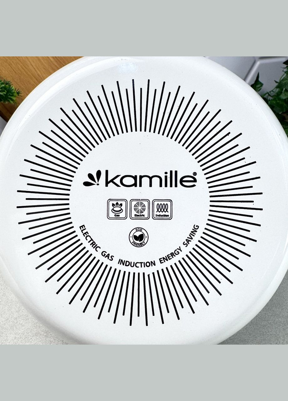 Чайник 2,5 л. емальований зі свистком Чаювання Kamille (311601803)