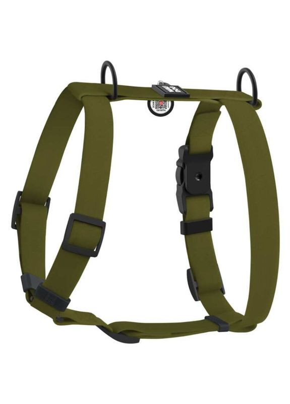 WAUDOG Magnet - Шлея водостійка анатомічна з магнітною пряжкою-фастексом і QR-паспортом для собак - S (1,5х28-42х32-52 см) Collar (337647870)