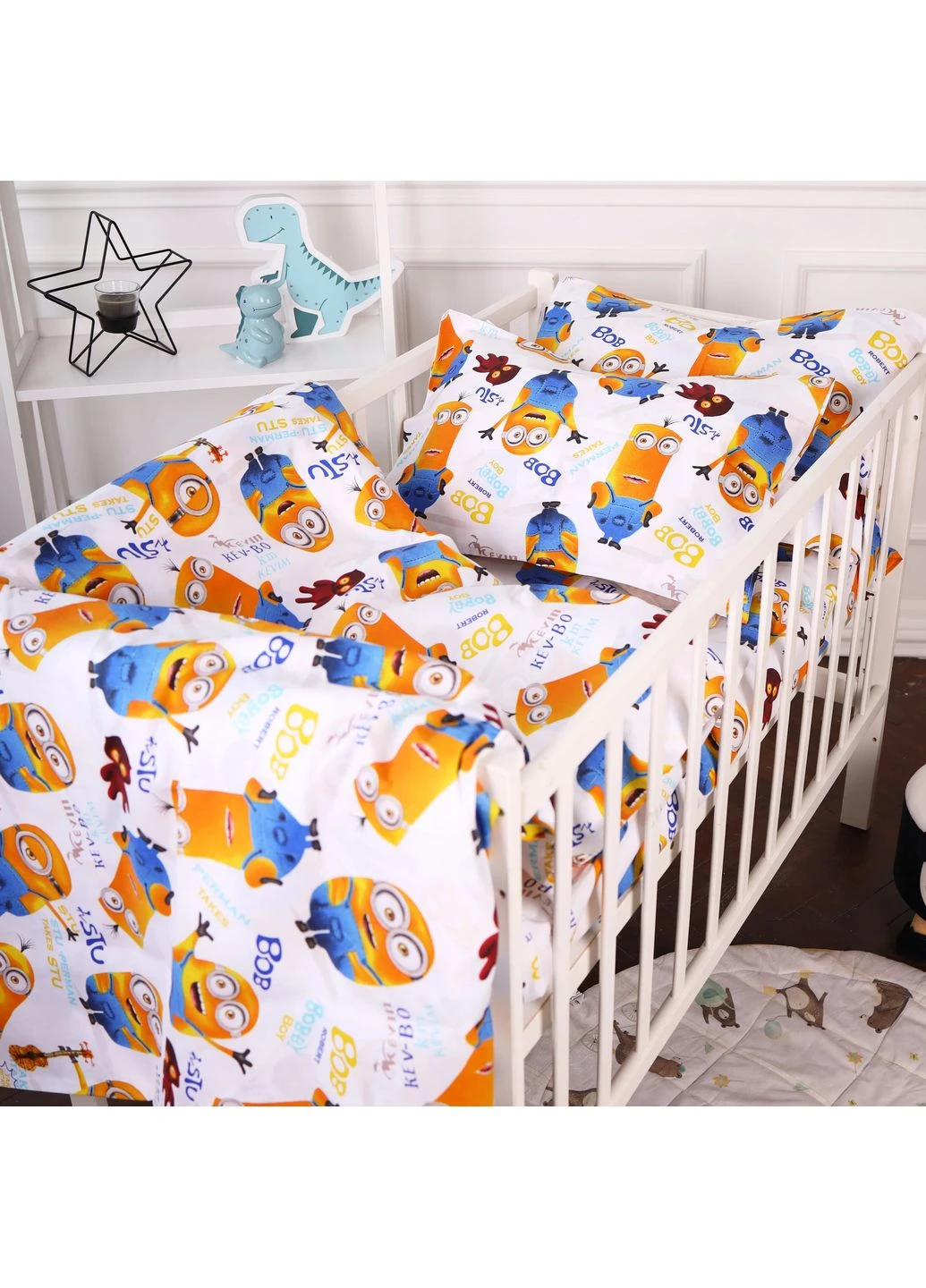 Комплект постельного белья Бязь JUNIOR 20-0036 Minions Mirson (399964650)