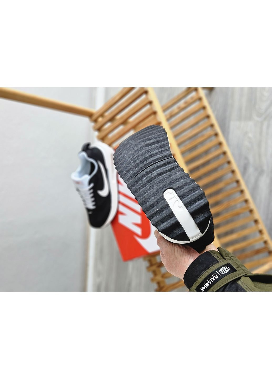 Черно-белые демисезонные кроссовки мужские и женские nike air max dawn black white | найк аир макс давн черно-белые No Brand