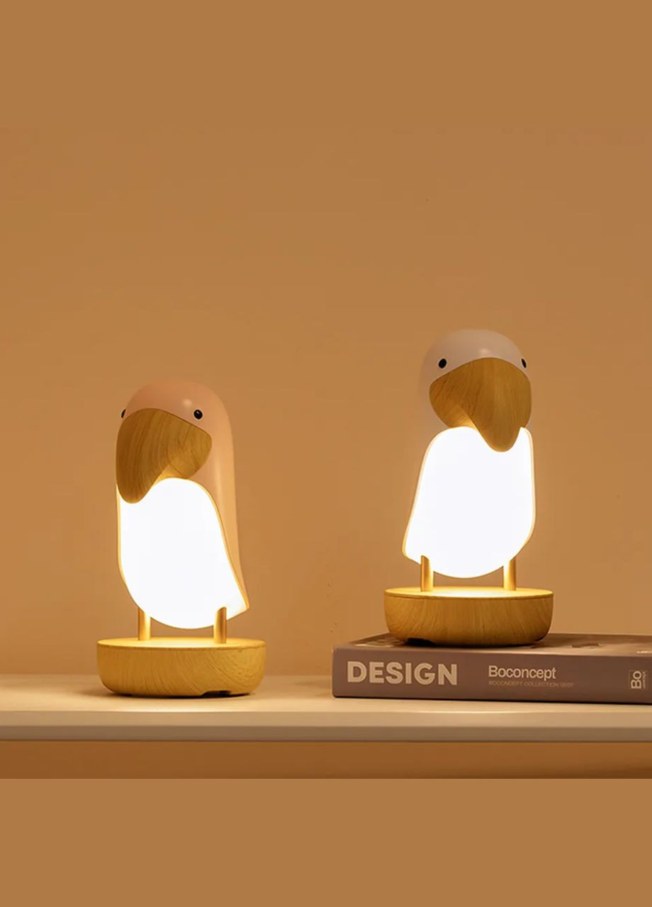 Ночник настольный "Тукан" LJC-164 Ночники / Светильники No Brand (342369301)