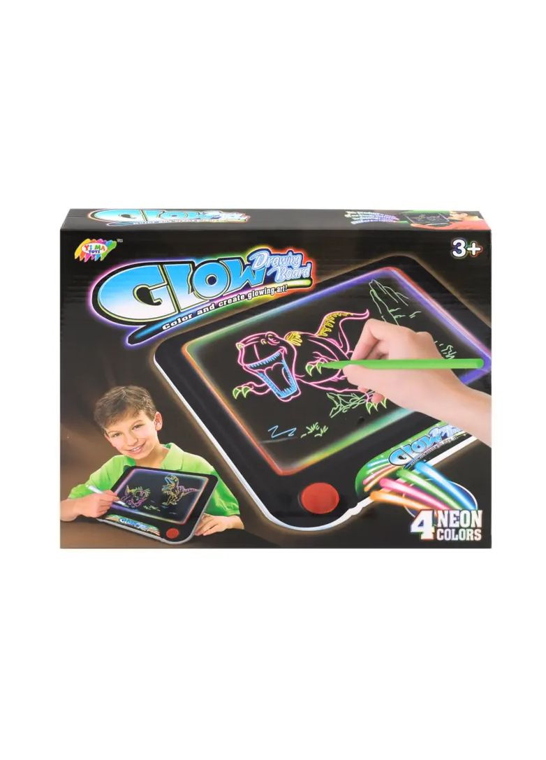 Дошка для малювання з 3D-ефектом і підсвіткою YM169 пластик в асортименті YG Toys Нас9169 (370654044)