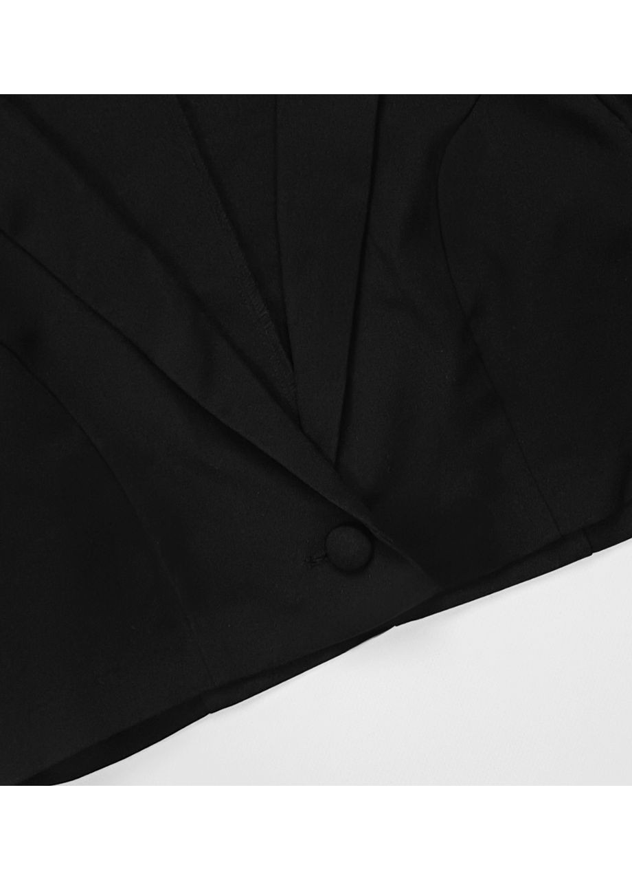 Черный женский жакет H&M однотонный - демисезонный