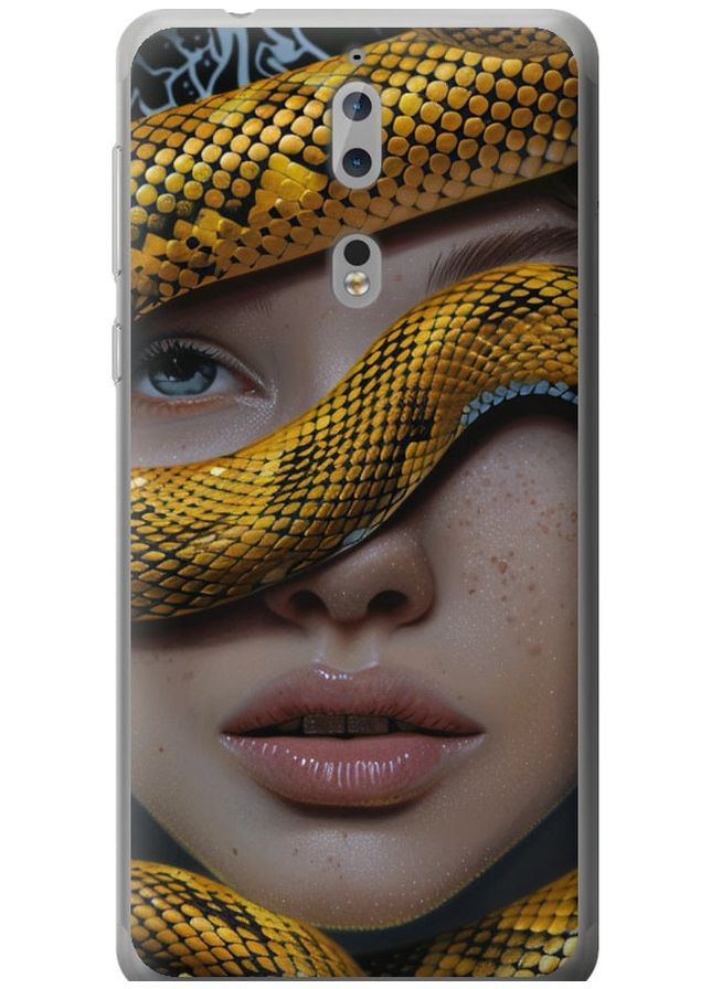 Силиконовый чехол 'Объятия змеи' для Endorphone Nokia 8 (289529595)