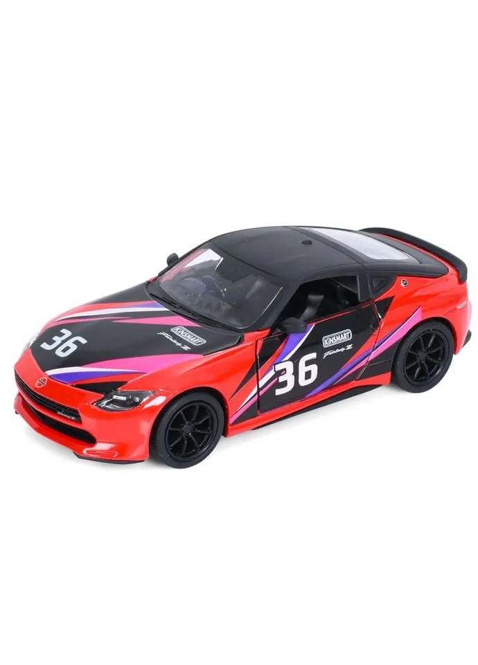 Машинка інерційна 2023 Nissan Fairlady Z KT5443WF(Red) 1:36, 12 см, відчиняються двері Kinsmart (389163926)