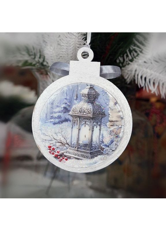 Творческий набор для создания 3-х елочных украшений "Winter Forest" FDCKW-052 Fabrika Decoru (369787726)