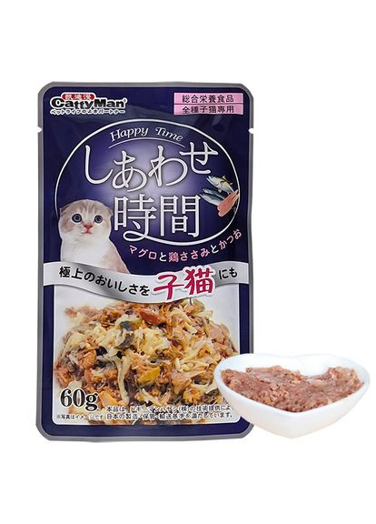 Влажный корм Fish Feast for Kittens в желе для котят 60г (6941333415304) CattyMan (307981214)