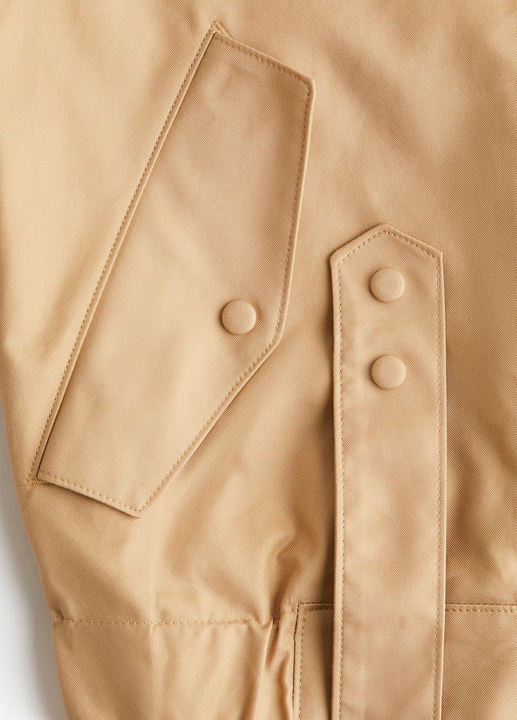 Бежева демісезонна куртка H&M