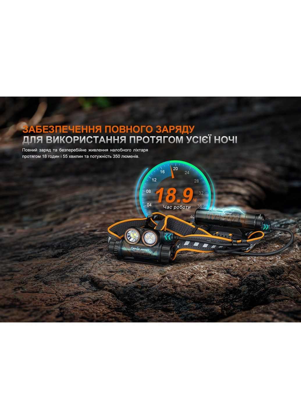 Удлинитель питания ARB-LP21 для фонаря HM75RSE + Power Bank Fenix (334013002)