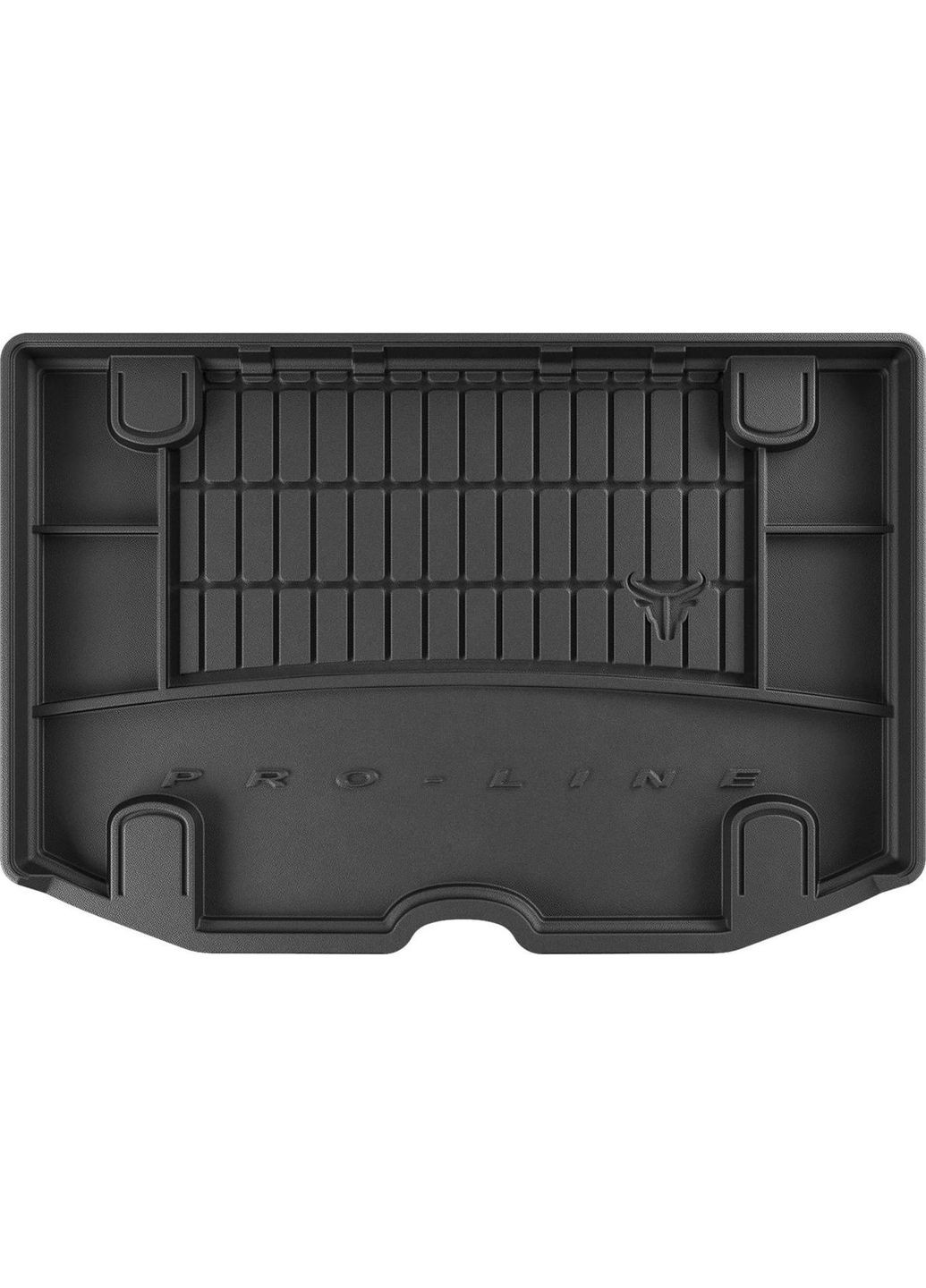 Резиновый коврик в багажник Pro-Line для Citroen C3 Picasso (mkI) 2008-2017 (верхний уровень) (багажник) Frogum (361241379)