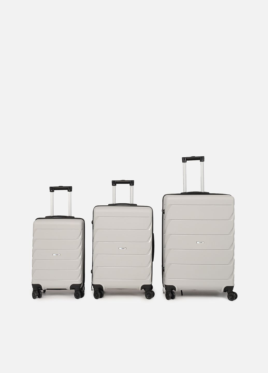 Чемодан мужской цвет серый S ЦБ-00264197 Yuki (326737967)