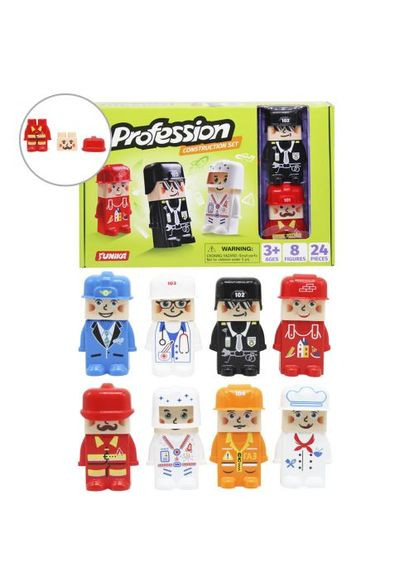 Конструктор "Профессии", 8 фигур Unika (361424090)