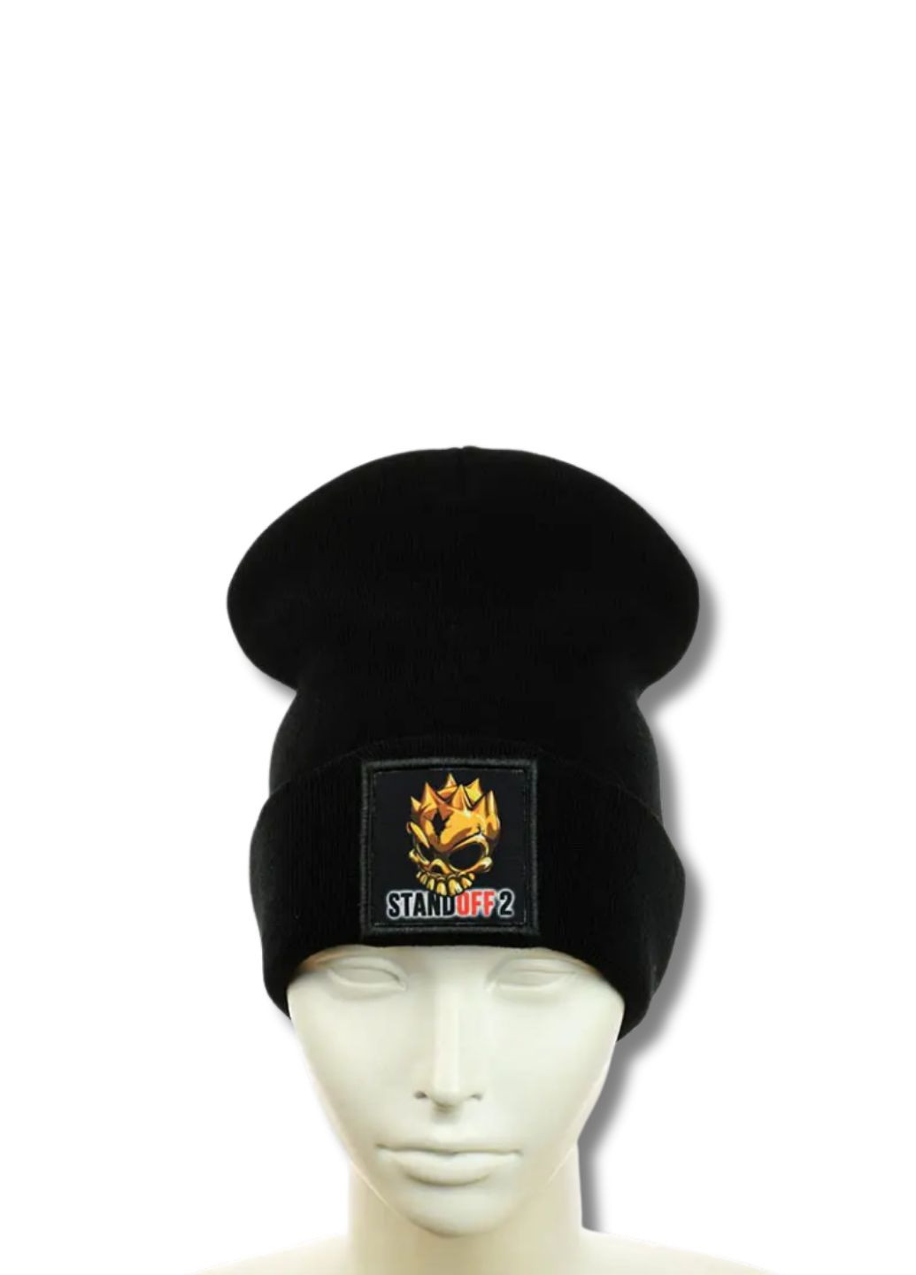 Дитяча демісезонна шапка біні Стендофф 2 / Standoff 2 No Brand Дитяча шапка біні з вишивкою (347147005)