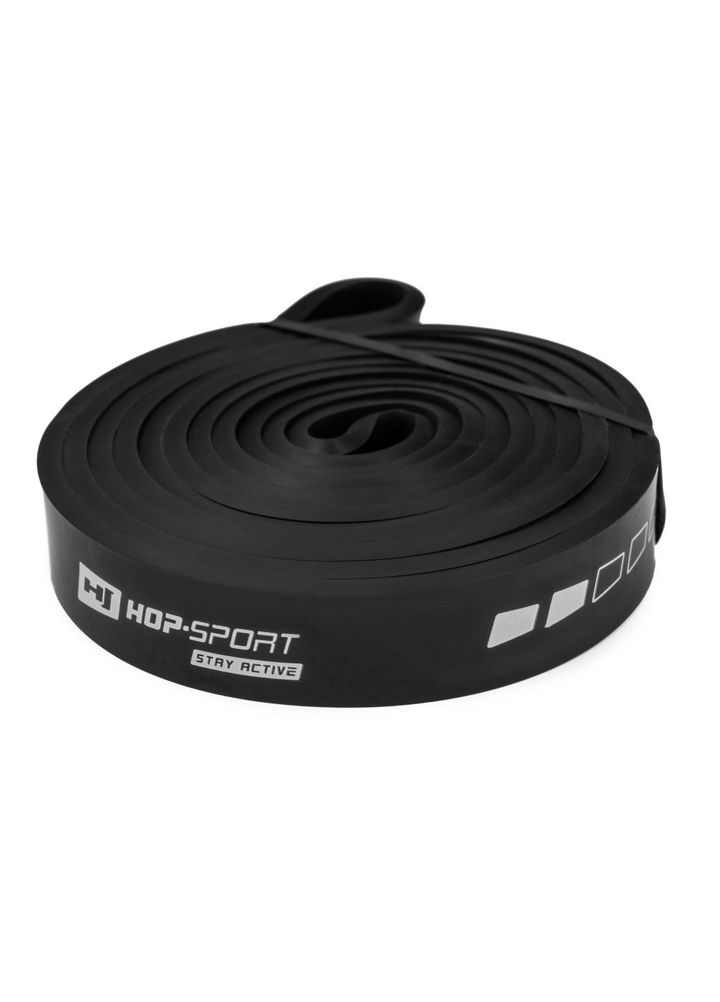 Резинка для фітнесу 12-30кг HS-L022RR чорна Hop-Sport (301538980)