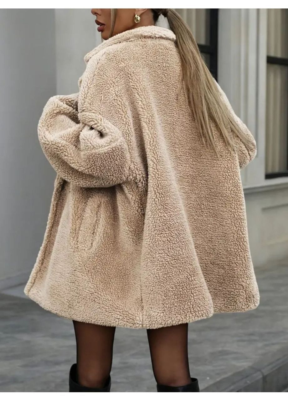 Шуба, цвет Бежевый Fashion (371141368)