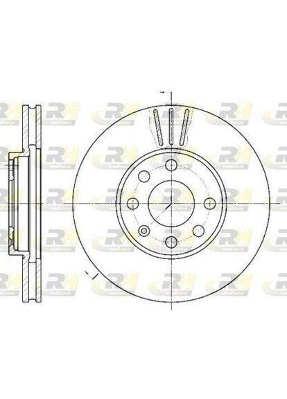 Тормозной диск Roadhouse (366177667)