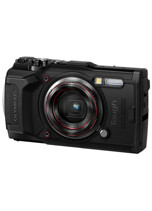 Цифрова камера TG6 Black (Waterproof - 15m; GPS; 4K; Wi-Fi) Olympus (278366772)
