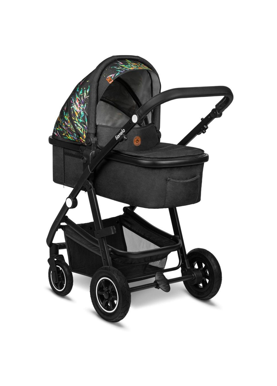 Коляска 2 в 1 Amber Dreamin, чорна (LO-AMBER DREAMIN (2in1)) Lionelo LO-AMBER DREAMIN (2in1) (336329611)