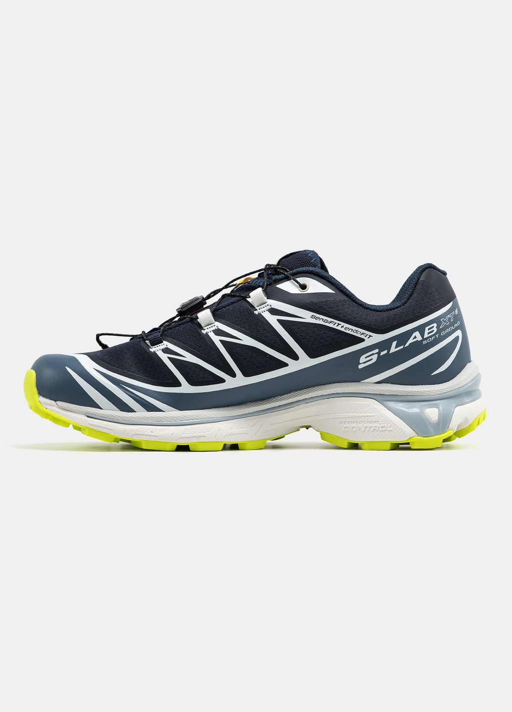 Синие демисезонные кроссовки мужские salomon xt-6 lab blue green | саломон хт-6 синие No Brand