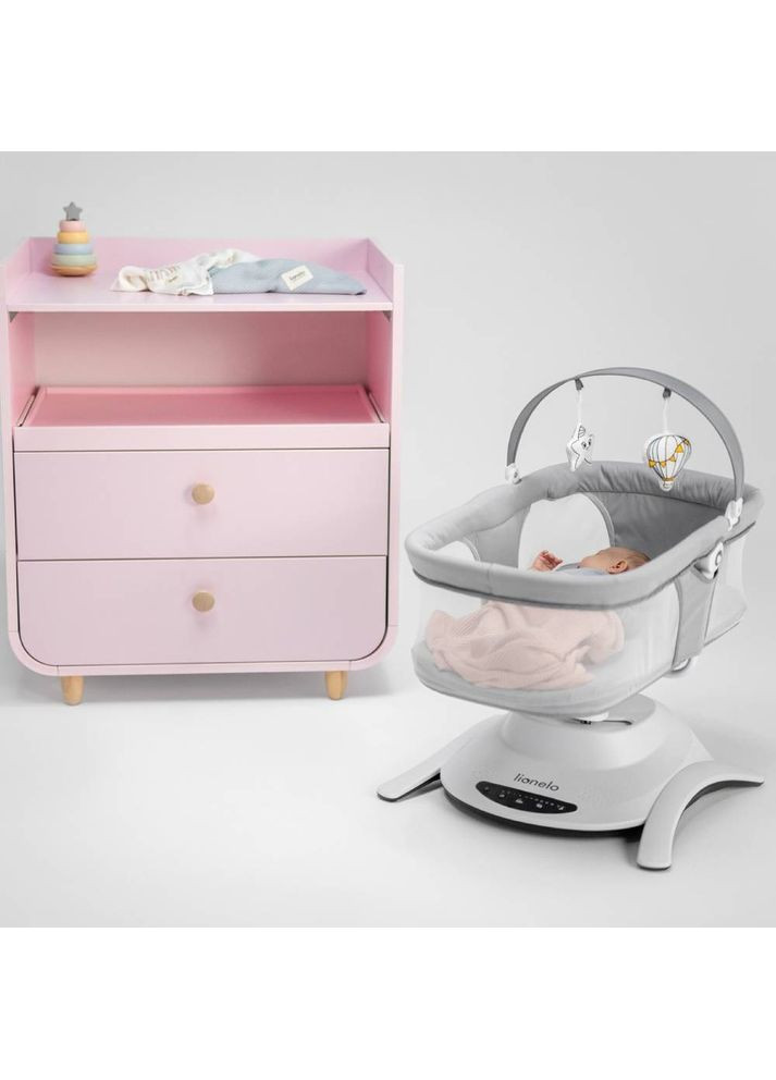 Колисковий центр LO-BELLA SET GREY CONCRETE Lionelo (323111860)