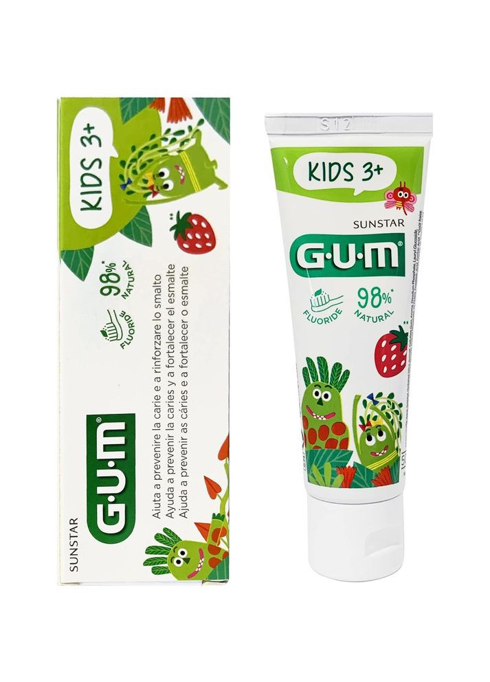 Зубная паста-гель Kids, 50 мл GUM 3000EMEC (335030208)