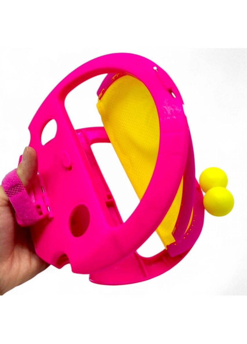 Ловушка (кетчбол) с двумя мячиками (ЗЕЛЕНЫЙ) MIC (348837583)