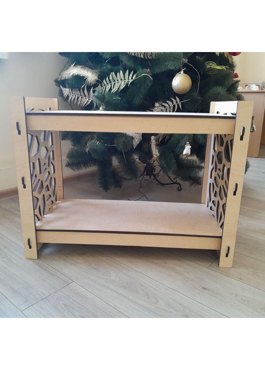 Стелаж з фанери 2 полки 600х750х365 Ekostar (368306956)