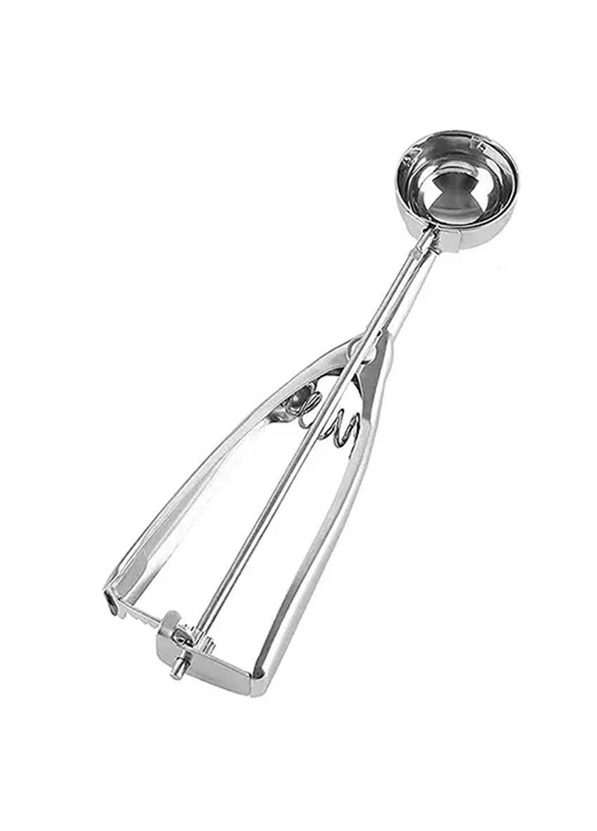 Ложка для мороженого из нержавеющей стали 5,4х21,3 см No Brand (324221944)